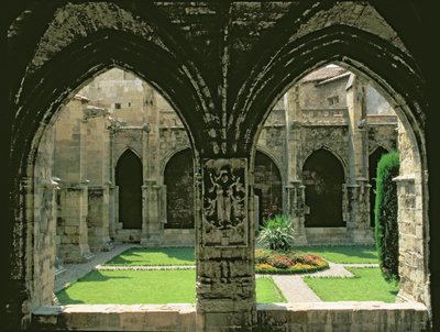 Klosterhagen, sett fra et av galleriene, 1272-1340 av French School
