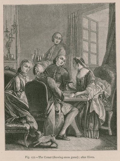 Kometen (Drawing-Room Game); etter Eisen av French School
