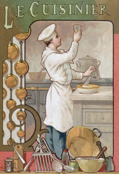 The Cook, ca. 1899 av French School