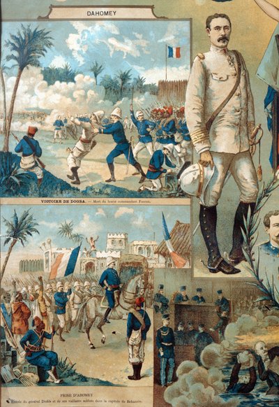 Dahomey-kampanjen i 1892 av French School