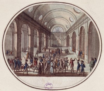 The Death of Twenty One Girondist Deputates, 31. oktober 1793 (10 Brumaire år 2) av French School
