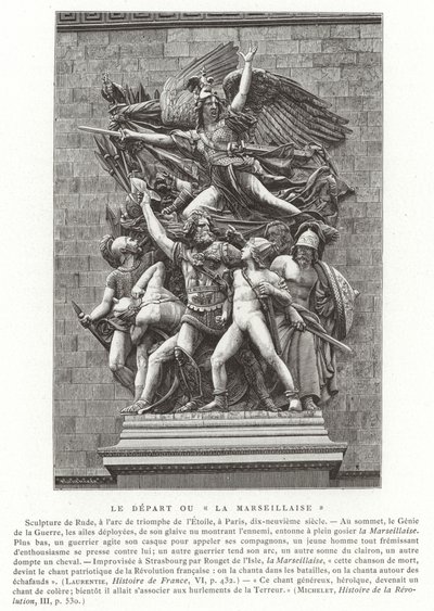 The Departure, eller La Marseillaise av French School