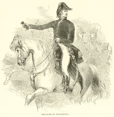 The Duke of Wellington (gravering) av French School