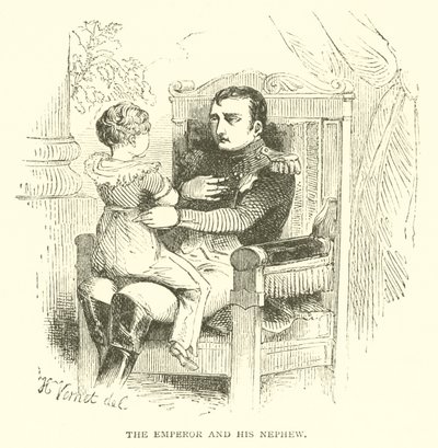 Keiseren og nevøen hans (gravering) av French School