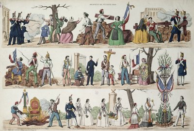Hendelsene i februar 1848 av French School