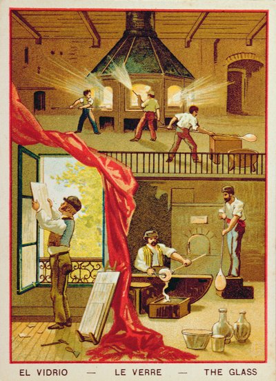 The Glass, illustrasjon fra en barnebok av French School