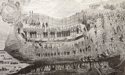 The Great Martyrdom of Nagasaki, 1622, fra 