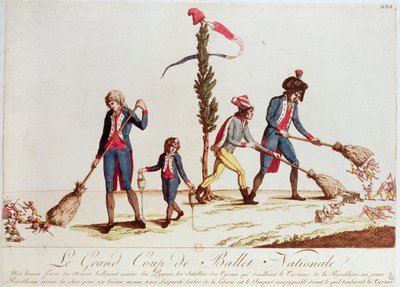 The Great National Sweeping Up (fargegravering) av French School