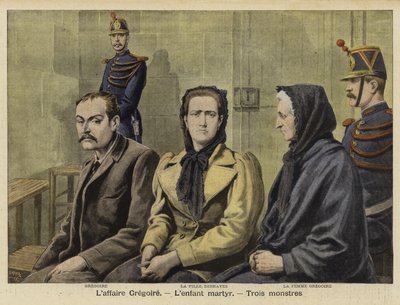Gregoire-barnemordet, Frankrike, 1897 av French School