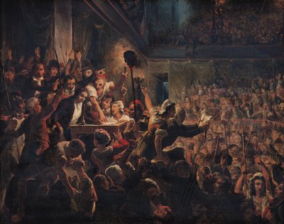 Lederen for nestleder Jean Feraud (1759-95) presentert for Francois Antoine Boissy d
