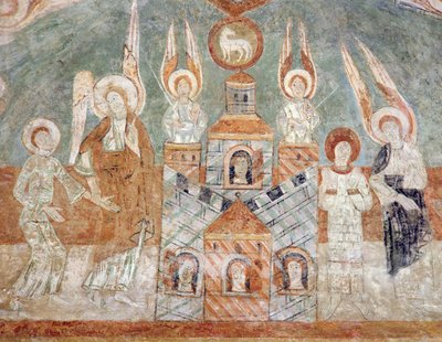 Det himmelske Jerusalem, 1100-tallet av French School