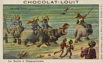 Hippopotamus Guard i år 2000 av French School