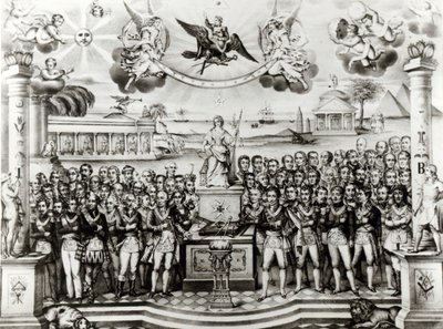 Frimurermysterienes historiske fødested av French School