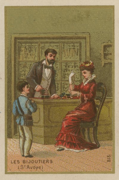 The Jewellers (St Avoye) av French School