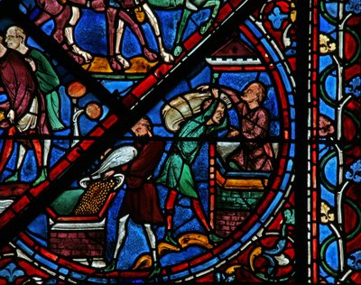 Joseph-vinduet: Egypterne la hveten på lager (w41) av French School