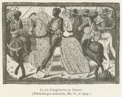 Kongen av England i Frankrike av French School