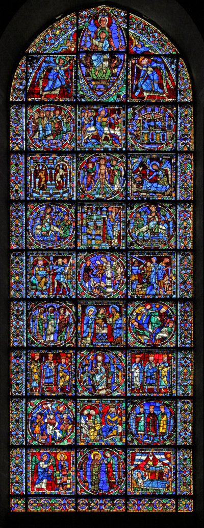 The Life of Christ-vinduet (w50) av French School