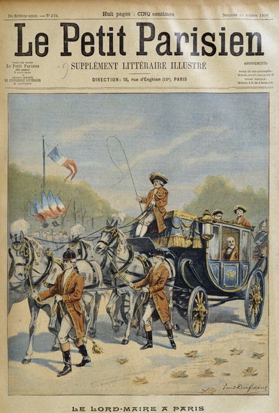 Lord Mayor i Paris - i "" Le Peute Parisien"" fra 21.10.1906 av French School