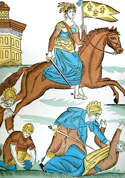 Die Jungfrau von Orleans, ca. 1820 von French School