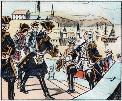 Markisen av Montcalm (Louis Joseph de Montcalm av French School