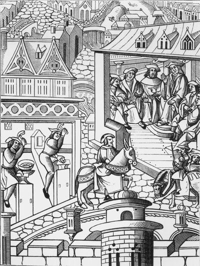 Mynten, etter et tresnitt i De l