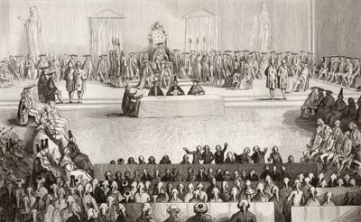 Nasjonalforsamlingen under Ludvig XVIs regjeringstid (1754-93) fra 