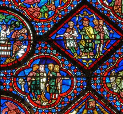 Noah-vinduet: oppdagelsen av vintreet (w47) av French School