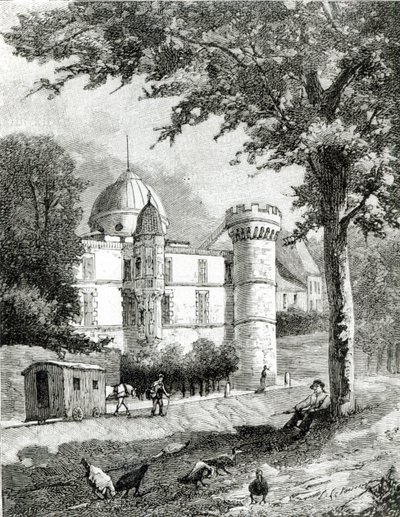 Observatoriet til Camille Flammarion ved Juvisy av French School