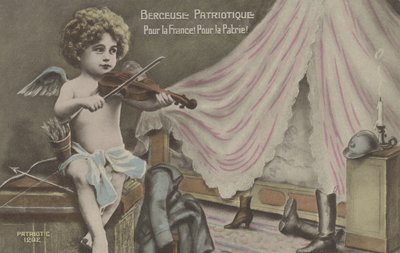 The Patriotic Lullaby (farge litho) av French School