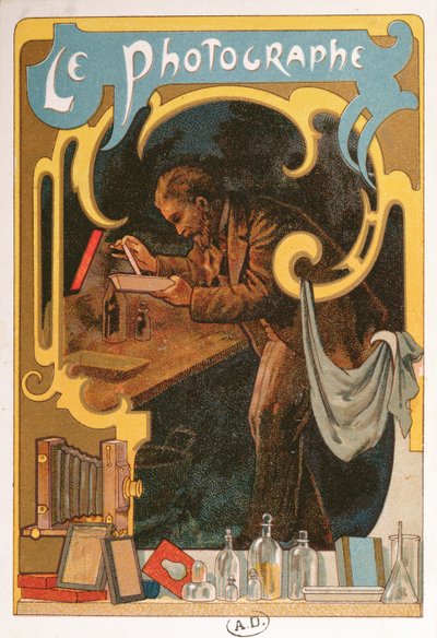Fotografen, ca. 1899 av French School