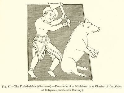 Svinekjøttslakteren (Charcutier) av French School