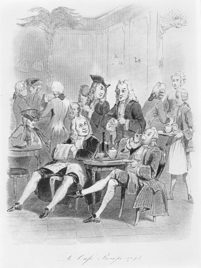 Prokopen i 1743, ca. 1840 av French School