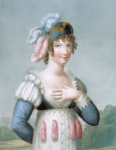 Den stolte spanjolen, gravert av L. Dibart av French School