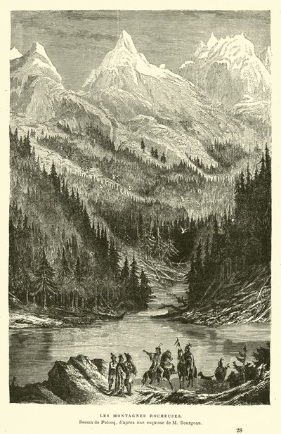Rocky Mountains av French School