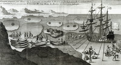 The Ship Making Alliance with the Eskimoene, fra 