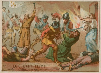 Massakren på St. Bartholomews dag av French School