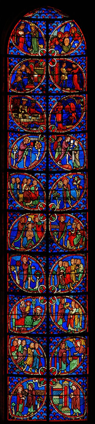 Døperen Johannes-vinduet av French School