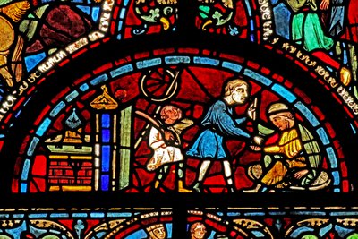 St Lubin-vinduet: givere - vinprodusenter (w45) av French School