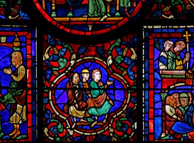 St Martin-vinduet: dekorativt (w20) av French School