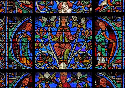 Isais tre: En profet, jomfru Maria, Daniel (w49) av French School