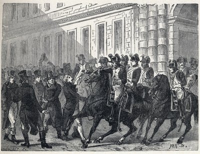 The army dispersed the deputes during the coup d