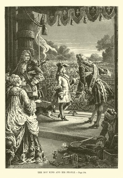 Gutten King og hans folk av French School