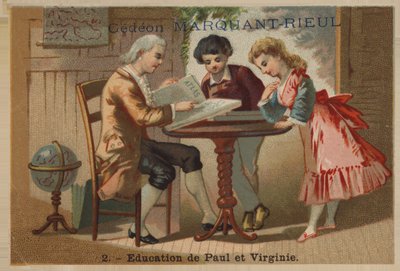 Utdannelsen til Paul og Virginie av French School