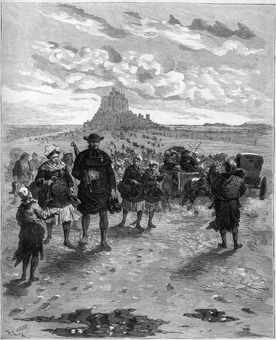 Festene til Mont Saint Michel av French School