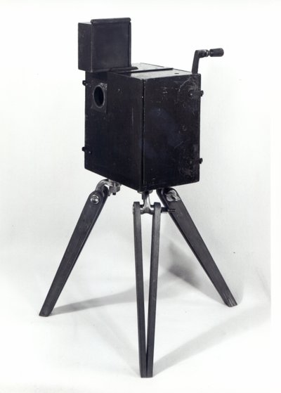 Den første Lumiere-kinematografen (tre og metall) av French School