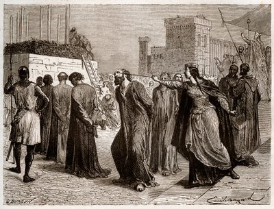 Kjetteriet i Orleans i 1022 - Saken om kjettere i Orleans: kanoner ble dømt til slakteren for kjetteri i Orleans i 1022. (første bucher i historien om kampen mot kjetteri i Vesten under regjeringen til Robert II den fromme ( 996-1031 av French School