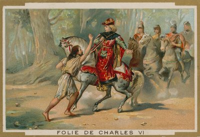 Galskapen til kong Charles VI av Frankrike, 1392 av French School