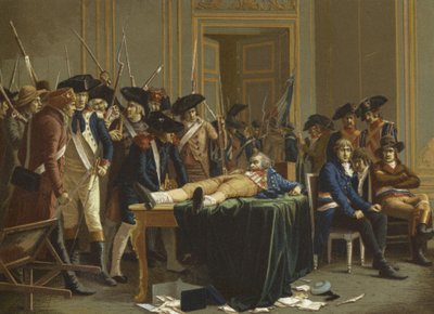 Morgenen 10. Thermidor, år II (1794) av French School