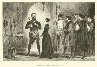 Moren til Johannes Kepler og bøddelen av French School