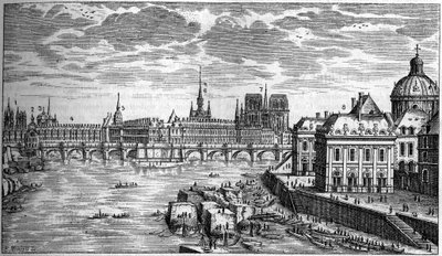 Den nye broen i Paris av French School